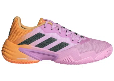 Pre-owned Adidas Originals Barricade 13 (women's) Sneakers In Hazy Orange/legend Ivy/bliss Lilac