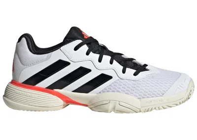 Pre-owned Adidas Originals Barricade Sneakers In Cloud White/core Black/off White