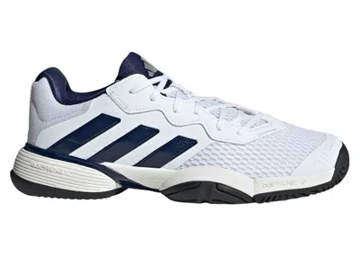 Pre-owned Adidas Originals Barricade Sneakers In Cloud White/dark Blue/core Black