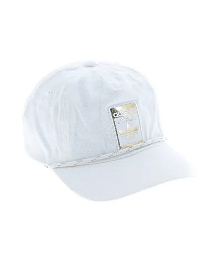 Pre-owned Adidas Originals Baseball Cap In White