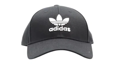 Pre-owned Adidas Originals Baseball Classic Trefoil Hat In Black
