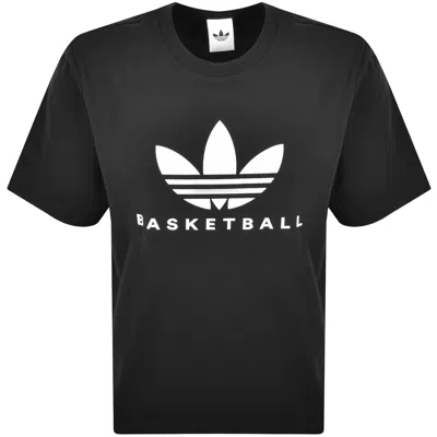 Adidas Originals Basketball T Shirt Black