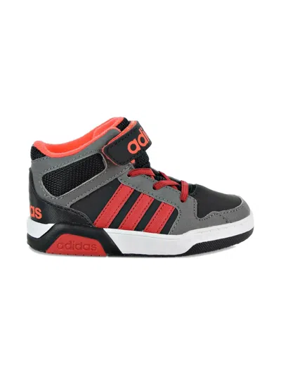 Adidas Originals Babies' Bb9tis Mid "core Black/scarlet/solar Red" Sneakers