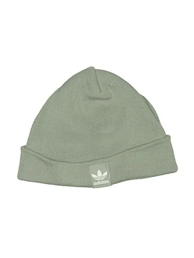 Pre-owned Adidas Originals Beanie Hat In Gray