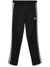 Adidas Originals Adidas Primegreen Essentials Warm-up Slim Tapered 3-stripes Track Pants In Black