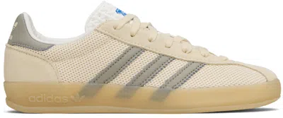 Adidas Originals Beige Gazelle Indoor Pro Sneakers In Neutral