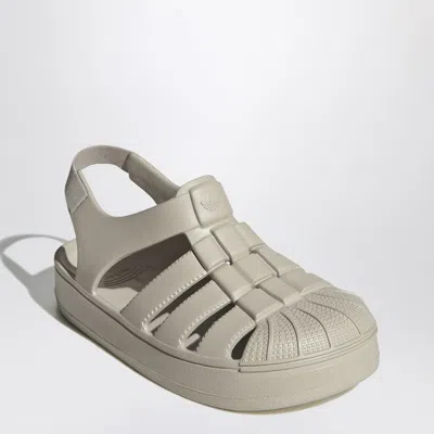 Adidas Originals Beige Superstar Sandals