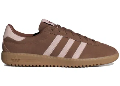 Pre-owned Adidas Originals Bermuda (women's) Sneakers In Preloved Brown/sandy Pink/gum In Multi