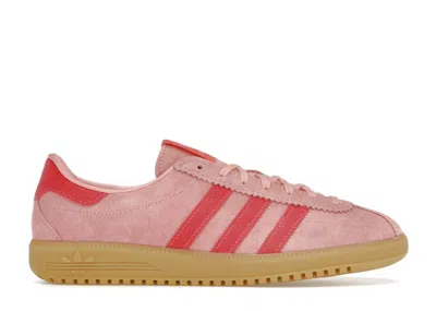 Pre-owned Adidas Originals Bermuda (women's) Sneakers In Semi Pink Spark/preloved Scarelet Red/gum In Multi
