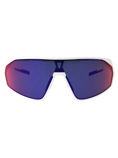 Adidas Originals Bianco/viola Grad E/o Specchiato Acetate Sunglasses
