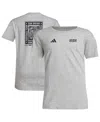 Adidas Originals Big Boys And Girls Gray San Diego Fc Local Wrap T-shirt In Gray