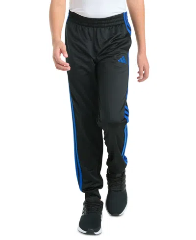 Adidas Originals Kids' Big Boys Elastic-waistband 3-stipe Tricot Jogger Pants In Blue