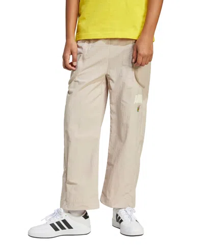 Adidas Originals Kids' Big Boys The Simpsons Pants In Neutral