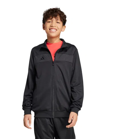 Adidas Originals Kids' Big Boys Tiro 25 Essentials Training Jacket In Black
