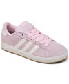 Adidas Originals Big Girls Grand Court 00s Casual Sneakers From Finish Line In Pink,white