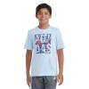 Adidas Originals Big Kid Boys Crew Neck Short Sleeve Regular Fit Graphic T-shirt In Blue