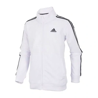 Adidas Originals Big Kid Boys Lightweight Track Jacket In White