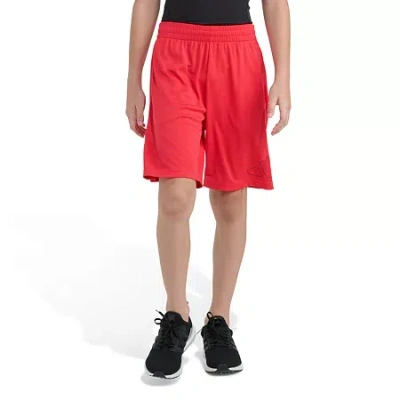 Adidas Originals Big Kid Boys Mid Rise Pull-on Short In Red