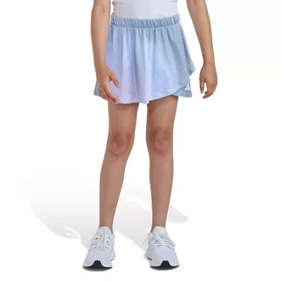 Adidas Originals Big Kid Girls Mid Rise Skort In Blue