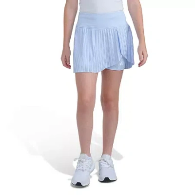 Adidas Originals Big Kid Girls Mid Rise Skort In Blue