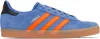 Adidas Originals Gazelle Shoes Kids In Focus Blue/solar Ora