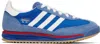 Adidas Originals Big Kids Blue Sl 72 Rs Sneakers In Blue