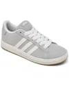 Adidas Originals Big Kids Grand Court 00s Casual Sneakers From Finish Line In Gray,white
