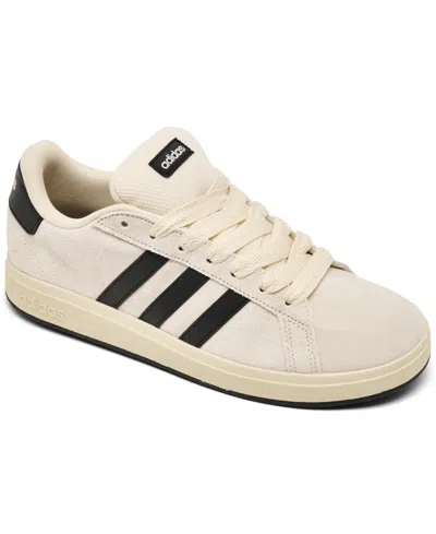 Adidas Originals Big Kids Grand Court 00s Casual Sneakers From Finish Line In Neutral