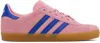 ADIDAS ORIGINALS BIG KIDS PINK & BLUE GAZELLE SNEAKERS