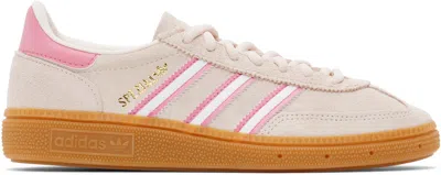 ADIDAS ORIGINALS BIG KIDS PINK HANDBALL SPEZIAL SNEAKERS