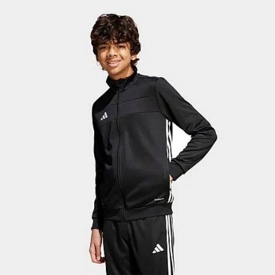 Adidas Originals Big Kids Tiro 25 Essentials Training Jacket In Black