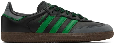 Adidas Originals Samba Og "black/green" Sneakers