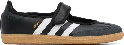 Adidas Originals Adidas Black Samba Jane Womans Sneakers In Multi