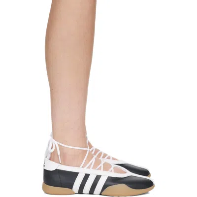 Adidas Originals Black & White Taekwondo Mei Ballerina Flats