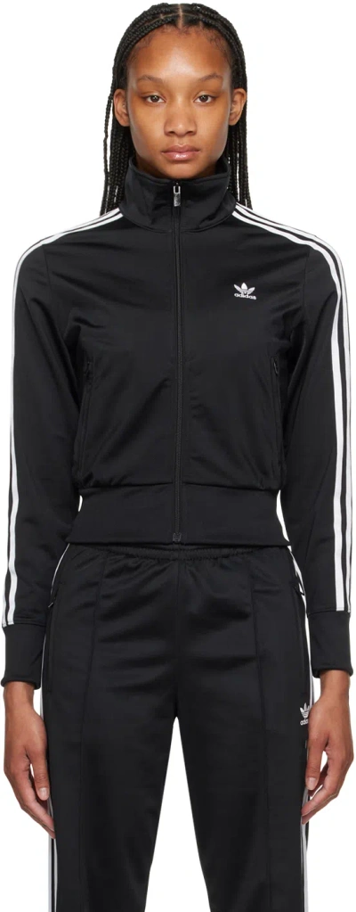 Adidas Originals Women's Adidas Primegreen Essentials Warm-up Slim 3-stripes Track Jacket In Black 