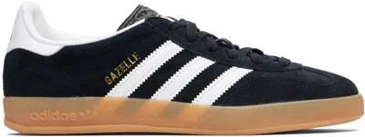 Adidas Originals Black Gazelle Indoor Sneakers