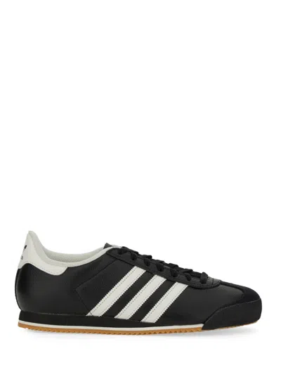 Adidas Originals Black Leather Sneakers