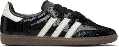 Adidas Originals Black Samba Sneakers