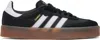 Adidas Originals Indoor Gazelle Sneakers In Core Black / Ftwr Wh