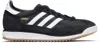 Adidas Originals Sl72 Retro Sport Sneakers In White And Black