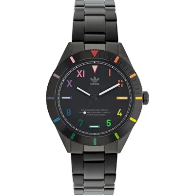 Adidas Originals Black Stainless Steel Stainless Steel Watch