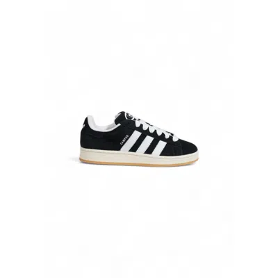 Adidas Originals Black Suede Leather Sneaker