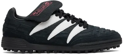 Adidas Originals Black Suede Predator 94 Sneakers In Core Black / Ftwr Wh