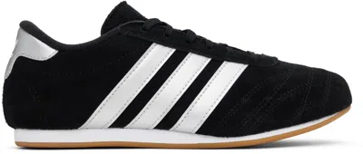 Adidas Originals Black Taekwondo Lace Sneakers In Core Black / Silver