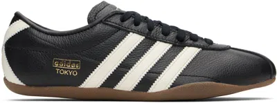 Adidas Originals Black Tokyo Sneakers In Multi