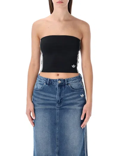 ADIDAS ORIGINALS ADIDAS ORIGINALS BLACK TUBE TOP