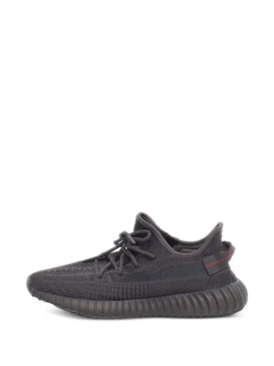 Pre-owned Adidas Originals Boost 350 V2 Knit Sneakers In Gray