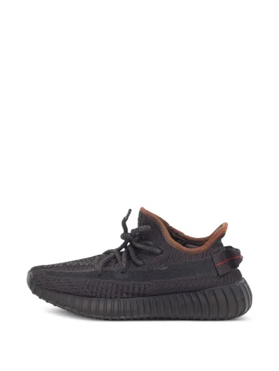 Pre-owned Adidas Originals Boost 350 V2 Low-top Sneakers In Black