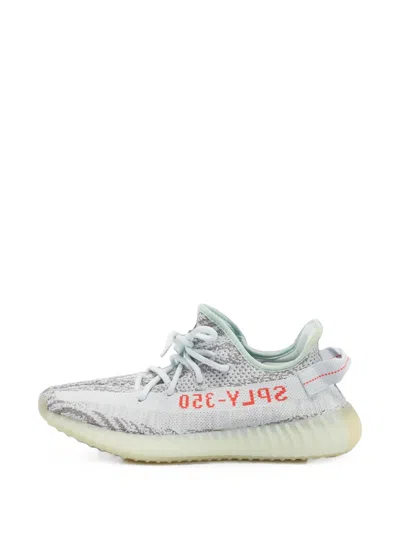 Pre-owned Adidas Originals Boost 350 V2 Low-top Sneakers In Blue