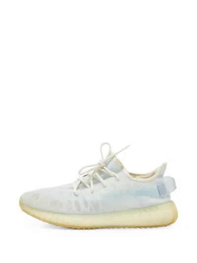 Pre-owned Adidas Originals Boost 350 V2 Mono Ice Sneakers In Blue